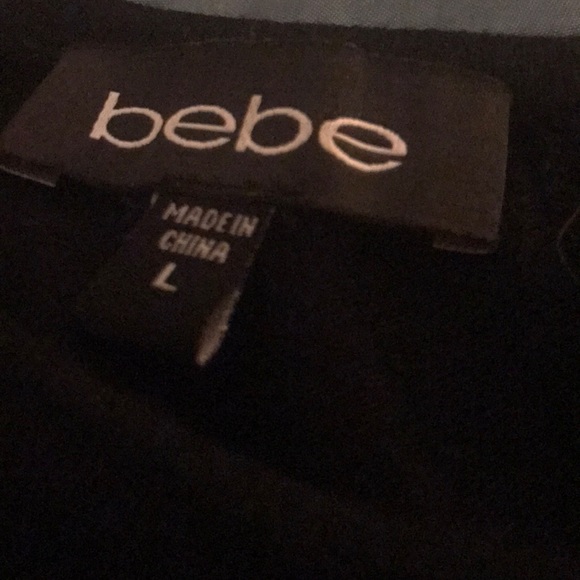 Bebe open back tie up blouse - Picture 5 of 5